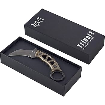 Amazon.com : Fox Knives Tribal K Karambit Knife FX-803 TiPVD